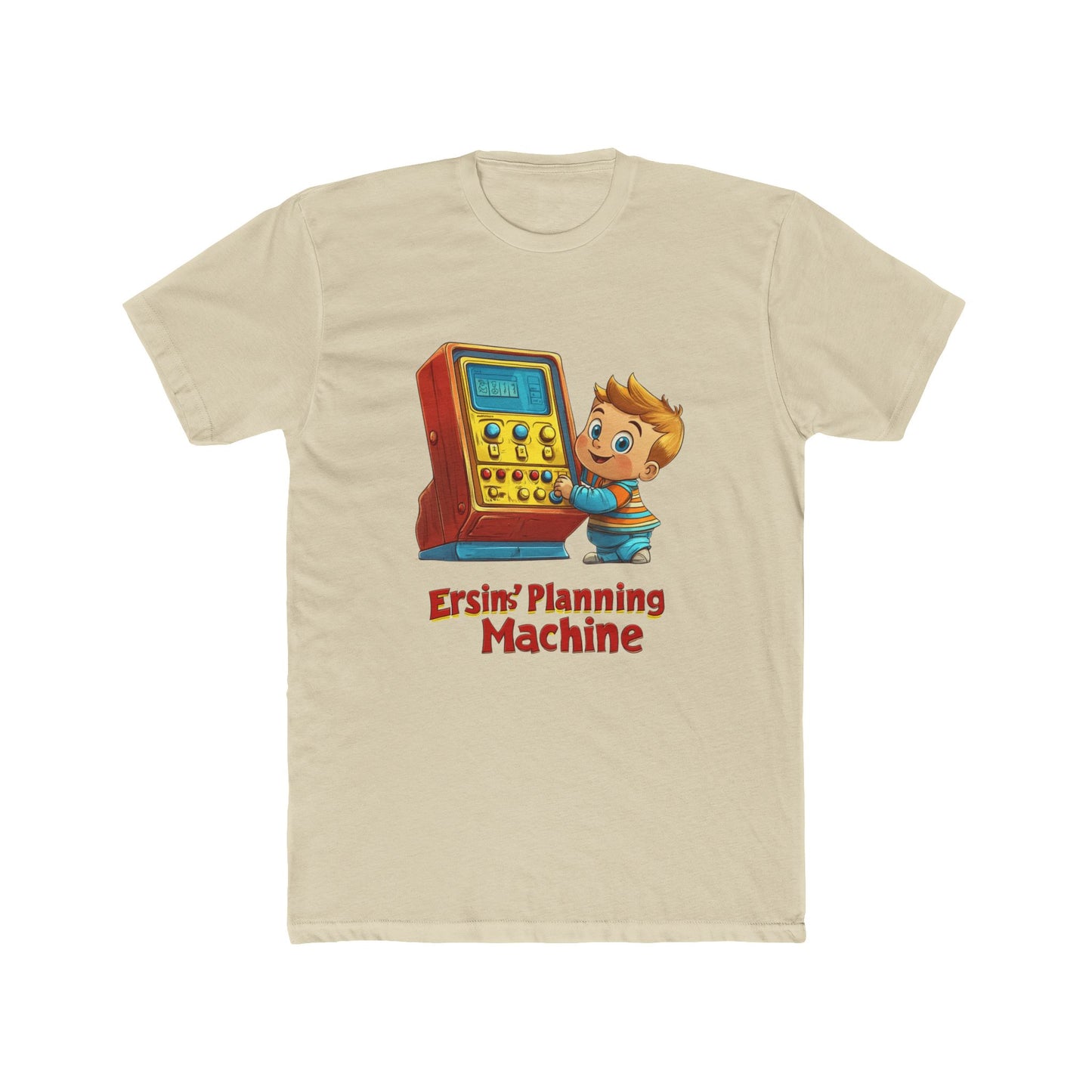 Ersin's Planning Machine Unisex Cotton Crew Tee
