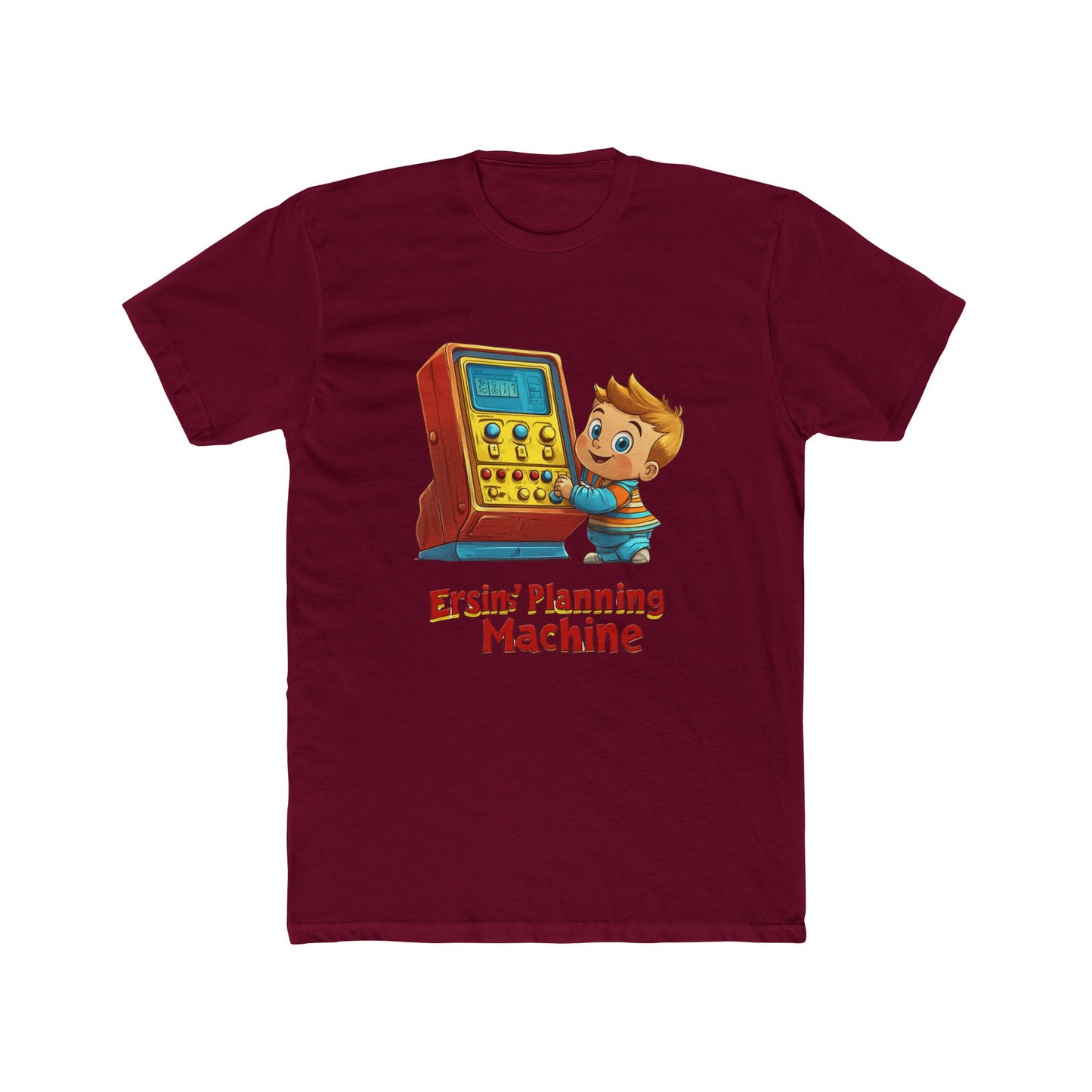 Ersin's Planning Machine Unisex Cotton Crew Tee