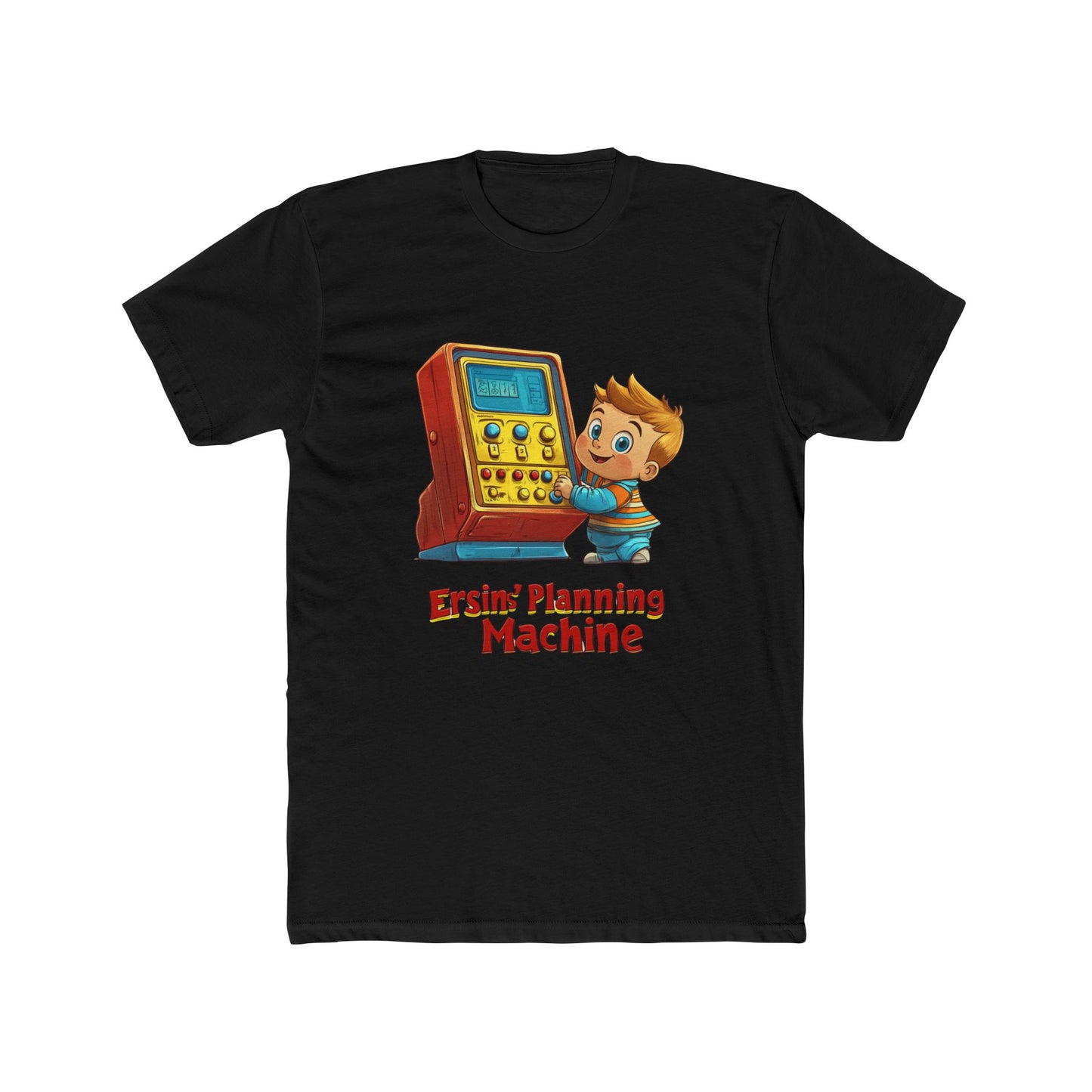 Ersin's Planning Machine Unisex Cotton Crew Tee