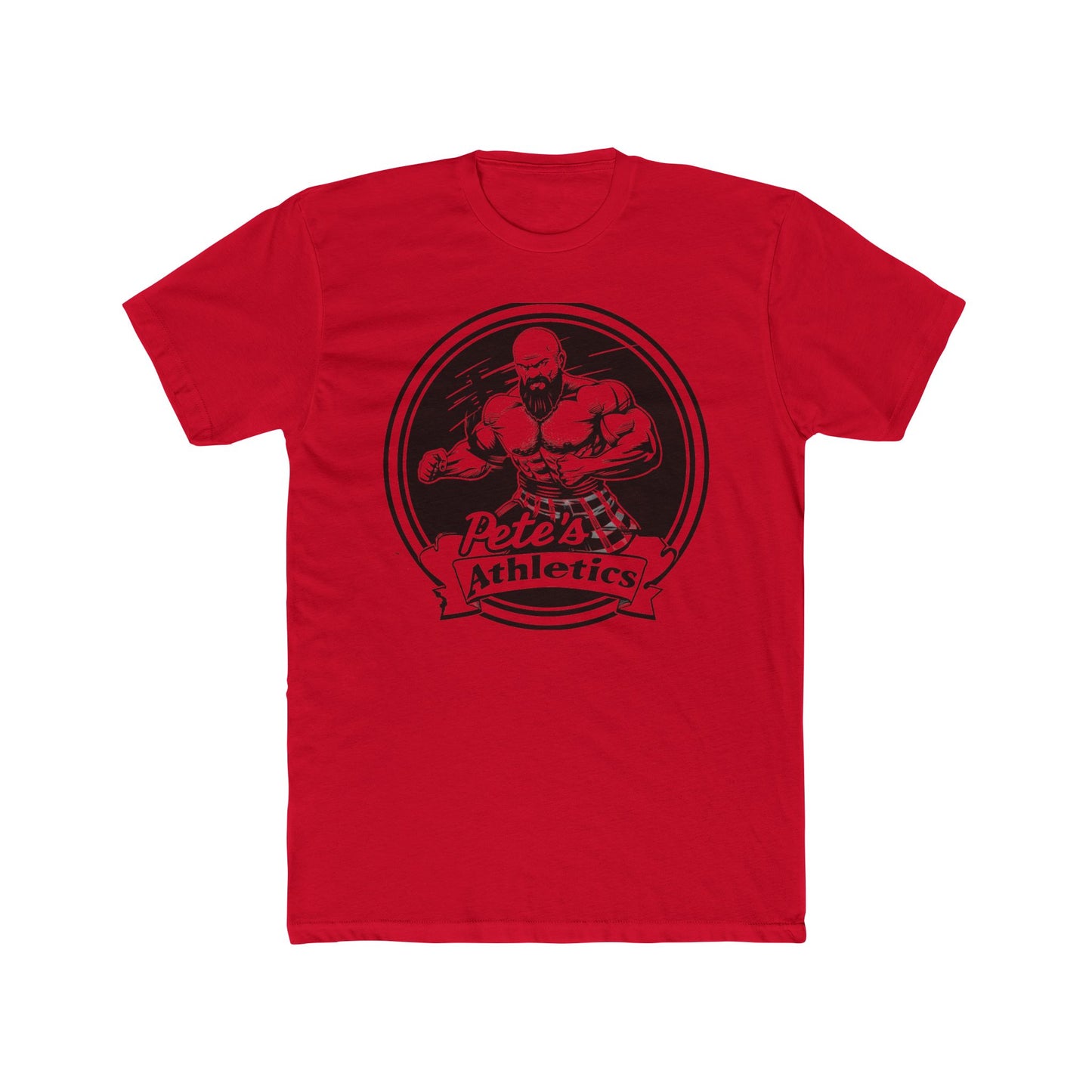 Pete's Athletics Unisex Cotton Crew Tee