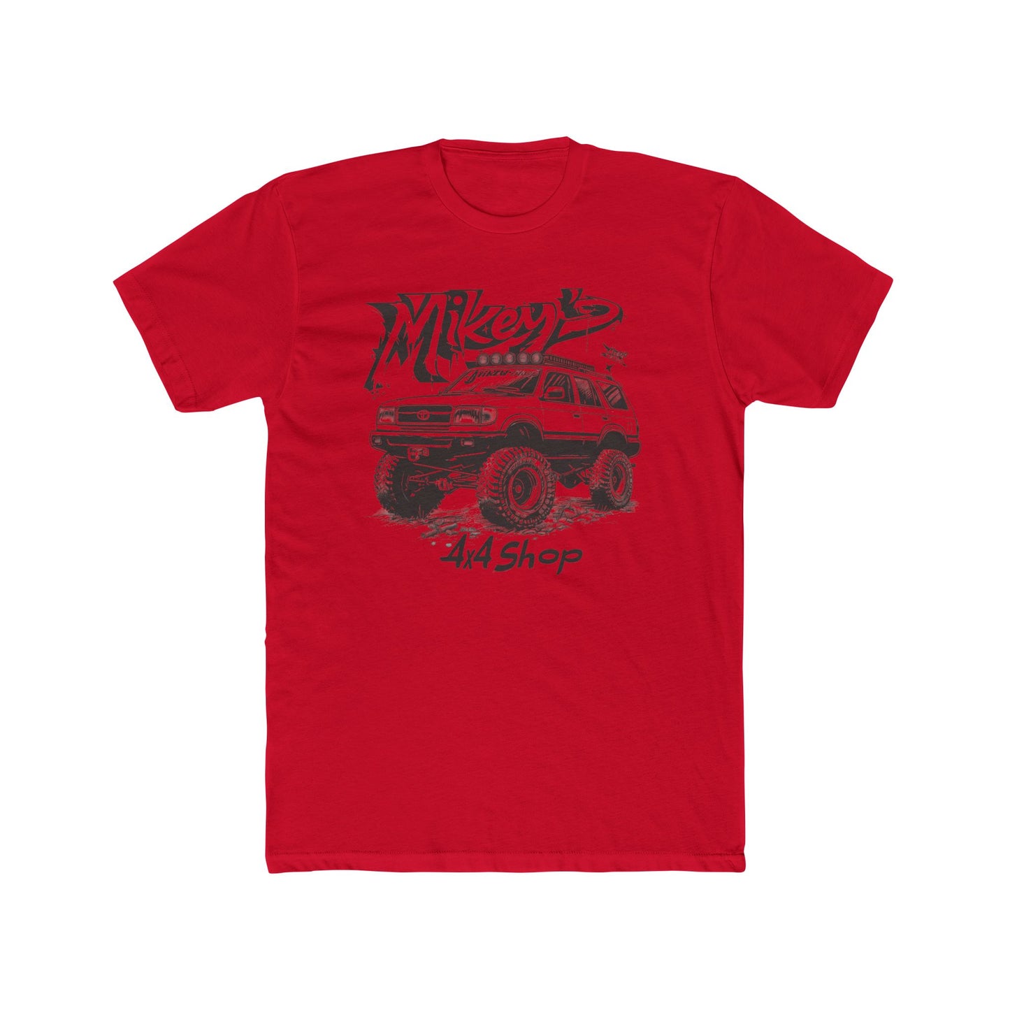 Mikey's 4x4 Unisex Cotton Crew Tee