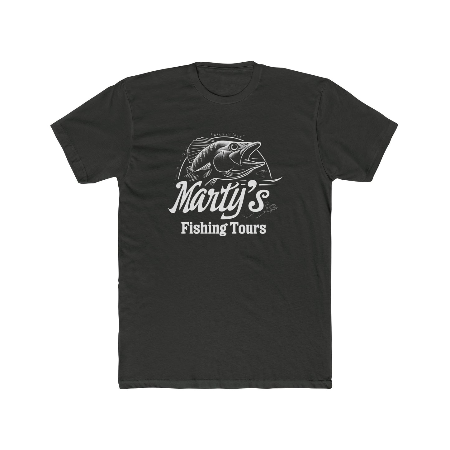 Marty's Fishing Tours Unisex Cotton Crew Tee